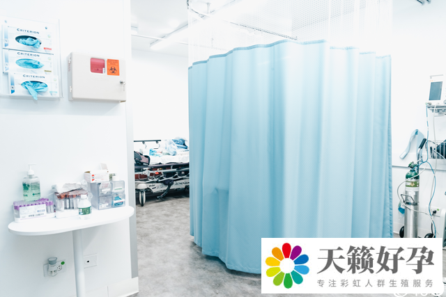 取卵手術室一角